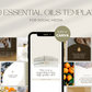 Essential Oils Social Media Templates - 200 Templates